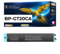 Toner BPGT20CA BP-GT20CA compatible pour Sharp 22 10 20 25 Cyan Haute capacité avec puce 10000 pages