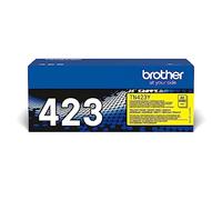 Toner Brother TN423 haute capacité jaune pour imprimante laser