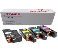 Toner C1700Y Jaune Compatible pour Epson CX17, CX17NF, CX17FW, C1700, C1750N, C1750W S050611, Capacité : 1400 Pages