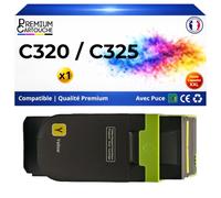 Toner C320 / C325 006R04830 Compatible pour Xerox Yellow 5500 Pages