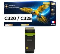 Toner C320 / C325 006R04830 Compatible pour Xerox Yellow 5500 Pages