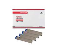 TONER C9655 43837132 43837131 43837130 43837129 Multi-couleurs x 4 Compatible pour OKI- C 9655, C 9655DN, C 9655HDN, C 9655HDTN, C 9655N