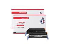 TONER C9720A C9720A Noir x 2 Compatible pour HP- P Color LaserJet 4600 P Color LaserJet 4600DN P Color LaserJet 4600DTN P Color LaserJet 4600DN P