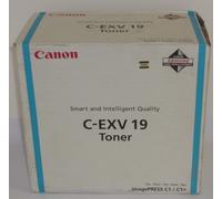 Toner Canon C-EXV 19 / 0398B002 Original Neuf Cyan 16 000 Pages Pour C1, C1+