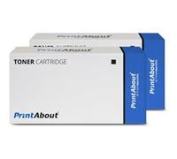 Toner compatible HP 81X (CF281X) - 2x Noir - Grande capacité - Multipack