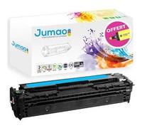 Toner cartouche type CB541A Jumao pour HP Color LaserJet CP1215, cyan 1400 pages