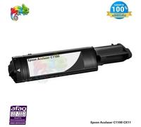 Toner Cartridge Black pour Epson Aculaser C1100 C1100N CX11N CX11NF CX11NFC CX21 CX21N Noir