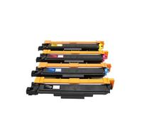 Toner Cartridge， Cartouche de Toner Couleur Laser Compatible Tatrix Premium TN247BK TN247C TN247M TN247Y TN247/243, Compatible for Brother DCP-L3510CDW HL-3190CDW ,for Replacement(Black)