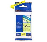 [TZe-C31] BROTHER Ruban TZe-C31 Cassette Largeur: 12 mm x 5 m Noir Sur Jaune ...