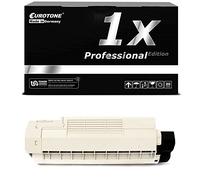 Toner Cartridges in Noir pour Oki C610 CDN/ C610 DN/ C610 DTN/ C610 N - Premium Qualität Black