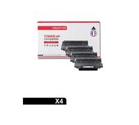 TONER CE390A 90A CE390A 90A Noir x 4 Compatible pour HP- P LaserJet Enterprise 600 M601 series P LaserJet Enterprise 600 M602 series P LaserJet