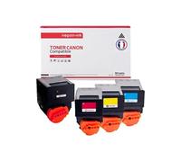 TONER CEXV21 : (0452B002) + (0453B002) + (0454B002) + (0455B002) C-EXV21 Noir + Cyan + Magenta + Yellow x 4 Compatible pour CANON- Canon IRC 2380