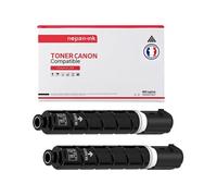 TONER CEXV49 (8524B002) C-EXV49 Noir x 2 Compatible pour CANON- Canon IR Advance DX C 3720 i DX C 3725 i DX C 3730 I IR-C 3320 i 3325 i 3330 i 3520 i