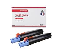 TONER CEXV5 (6836A002) C-EXV5 Noir x 2 Compatible pour CANON- Canon IR 1600 1600 L 1600 Series 1600 f 1600 fl 1610 1610 f 1610 fl 1630 1670 f 2000