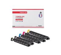TONER CEXV54 C EXV54 C-EXV64 1394C002/1395C002/1396C002/1397C002 Multi-couleurs x 5 Compatible pour Canon - imageRUNNER C3025i; imageRUNNER C3125i;