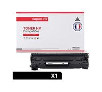 TONER CF283X 83X CF283X 83X Noir x 1 Compatible pour HP- P LaserJet Pro M201dw P LaserJet Pro M201n P LaserJet Pro M202dw P LaserJet Pro M202n P