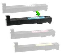 Toner CF301A Cyan Compatible 827A pour HP Enterprise M880z MFP M880Z Capacité 32 000 Pages