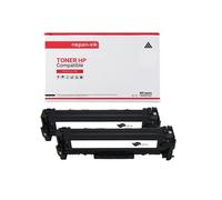 TONER CF380X CF380X Noir x 2 Compatible pour HP- P Color LaserJet Pro MFP M476dn P Color LaserJet Pro MFP M476dw P Color LaserJet Pro MFP M476nw