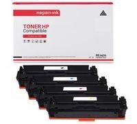 TONER CF400X + CF401X + CF403X + CF402X CF400X + CF401X + CF403X + CF402X Noir + Cyan + Magenta + Jaune x 4 Compatible pour HP- P Color LaserJet Pro