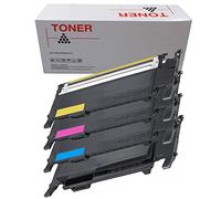 Toner CLP 320 Jaune Compatible pour Samsung CLP 320 320N 325 325W Clx 3185 CLT-Y4072S Capacité : 1000 Pages