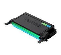 Toner CLP 660 Cyan Compatible pour Samsung CLP610D ND 660ND Clx6200ND 6240FX CLP-C660B, Capacité : 5000 Pages