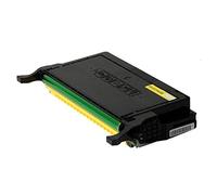 Toner CLP 660 Jaune Compatible pour Samsung CLP610D ND 660ND Clx6200ND 6240FX CLP-Y660B, Capacité : 5000 Pages