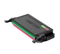 Toner CLP 660 Magenta Compatible pour Samsung CLP610D ND 660ND Clx6200ND 6240FX CLP-M660B, Capacité : 5000 Pages