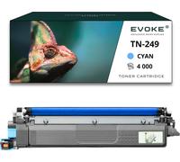 Toner compatible avec Brother TN-249 Bleu Cyan XL | 4000 pages| TN249
