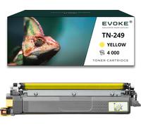 Toner compatible avec Brother TN-249 Jaune Yellow XL | 4000 pages| TN249