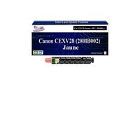 -Toner compatible avec Canon CEXV28 (2801B002) pour Canon imageRUNNER Advance C5250 C5255 C5045i C5051C5051i - Jaune