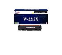T3AZUR - Toner compatible avec HP W2212X (207X) Jaune avec puce Jaune