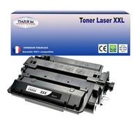 Toner compatible avec HP LaserJet Enterprise 500 MFP M525C, M525DN, M525F remplace HP CE255X (55X) Noir - 12 500p G