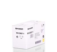 Toner compatible avec les imprimantes Sharp MX-C 301 W, Sharp MXC-30 GTY, MXC30GTY - Cartouche de rechange premium - Jaune - 6000 pages