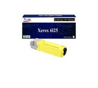 -Toner compatible avec Xerox Phaser 6125 (106R01333)- Jaune