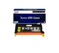 -Toner compatible avec Xerox Phaser 6180, 6180DN, 6180MFP, 6180MFPD, 6180MFPN, 6180N (113R00725)-Jaune