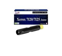 -Toner compatible avec Xerox WorkCentre 7120, 7125, 7220, 7225 (006R01458) - Jaune