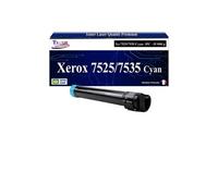 -Toner compatible avec Xerox WorkCentre 7525, 7535, 7545, 7830 (006R01516)-Cyan