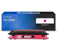 Toner compatible Brother TN-135M - Magenta - Grande capacité