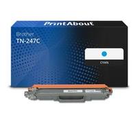 Toner compatible Brother TN-247C - Cyan - Grande capacité