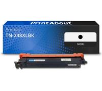 Toner compatible Brother TN-248XLBK - Noir - Grande capacité