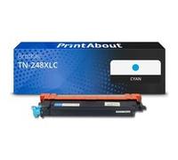 Toner compatible Brother TN-248XLC - Cyan - Grande capacité