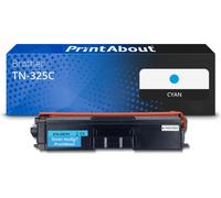 Toner compatible Brother TN-325C - Cyan - Grande capacité