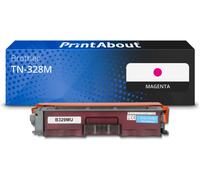 Toner compatible Brother TN-328M - Magenta - Très grande capacité