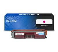 Toner compatible Brother TN-328M - Magenta - Très grande capacité