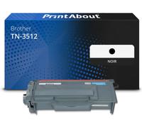 Toner compatible Brother TN-3512 - Noir - Grande capacité