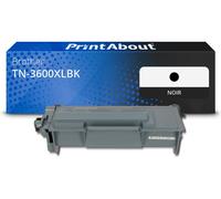 Toner compatible Brother TN-3600XLBK - Noir - Grande capacité