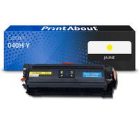 Toner compatible Canon 040H Y - Jaune - Grande capacité
