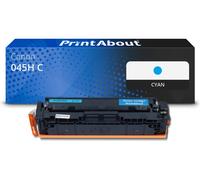 Toner compatible Canon 045H C - Cyan - Grande capacité