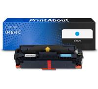 Toner compatible Canon 046H C - Cyan - Grande capacité
