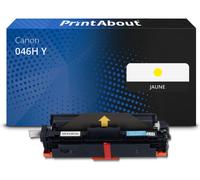 Toner compatible Canon 046H Y - Jaune - Grande capacité